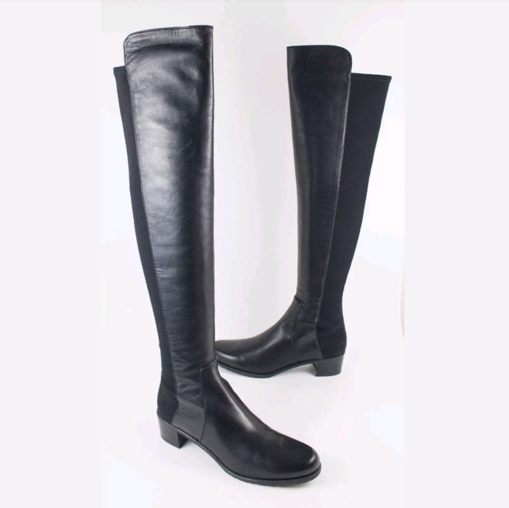 🆕STUART WEITZMAN OVER-THE-KNEE 5050 RESERVE BOOTS - Picture 2 of 8